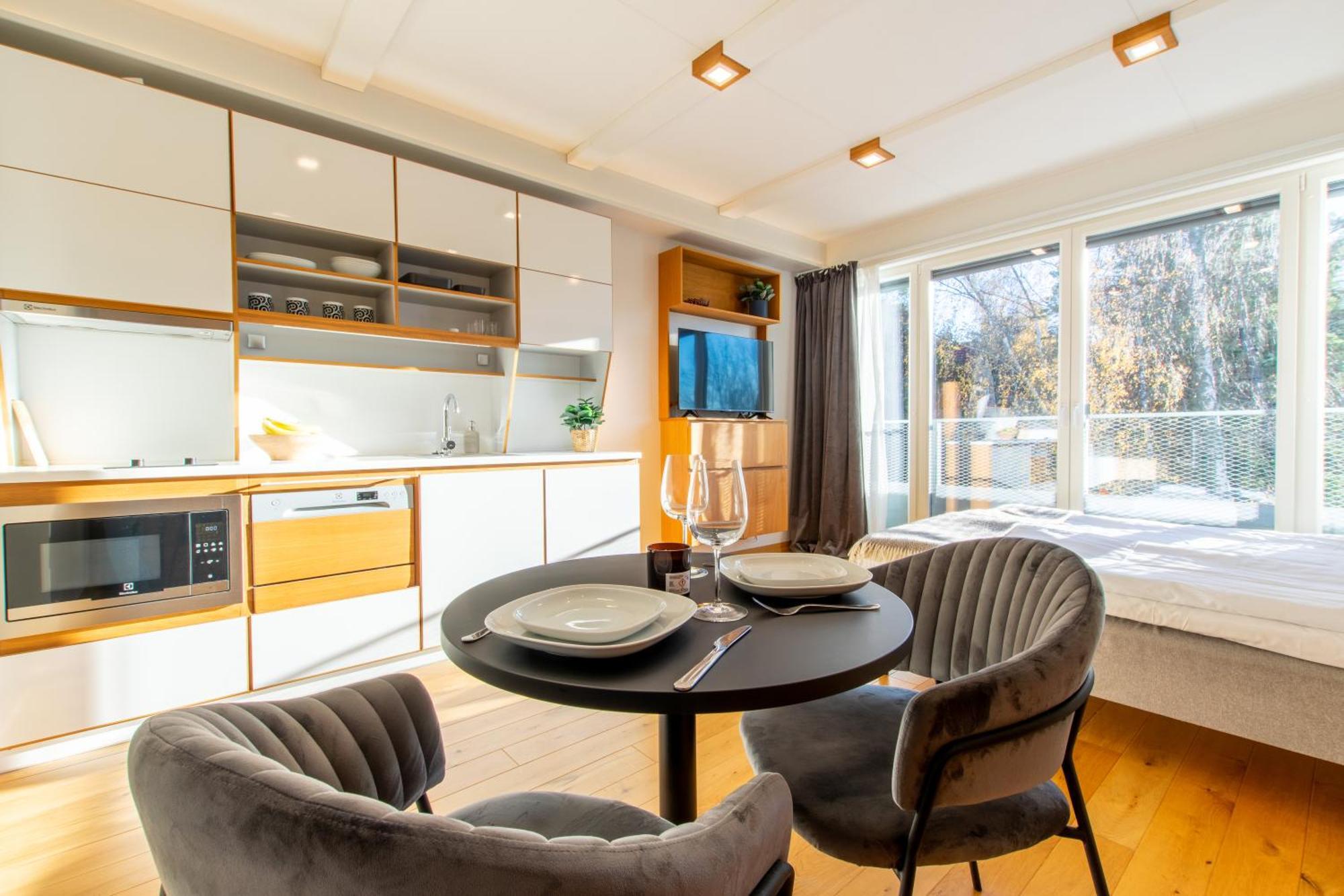 Uptown Hotel Apartments Stockholm Bagian luar foto