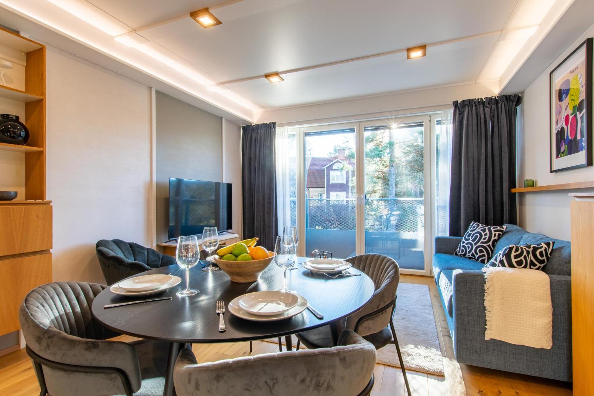 Uptown Hotel Apartments Stockholm Bagian luar foto